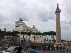 Ikoniske bygninger overalt, her Vittorio Emanuele monumentet